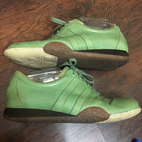 BALLY Green Sneakers size 8. GUC - Picture 5 of 7